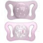 Succhietto Micro' Rosa Sil 0-2M 2Pz
