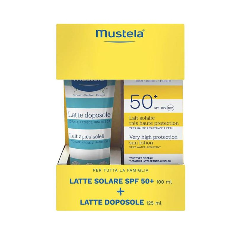 Latte solare e doposole Mustela