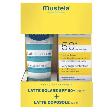 Latte solare e doposole Mustela