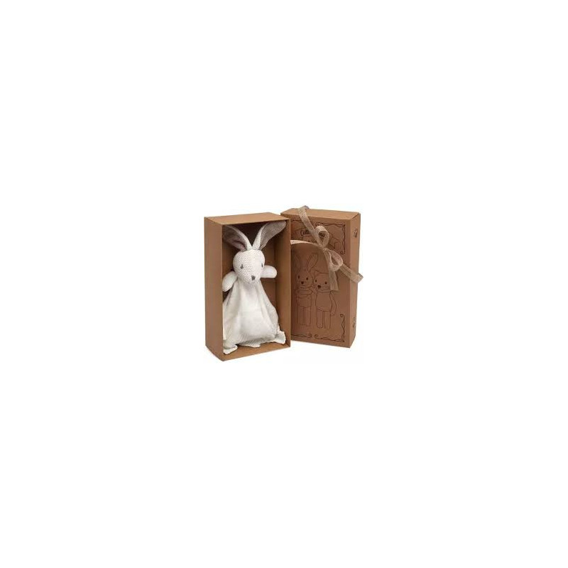 SC/CH. DOUDOU 25 CM CONIGLIETTO COTTONE
