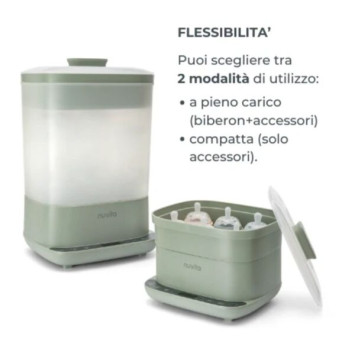 Sterilizzatore con asciugatura        multifunzione