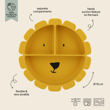 piatto svezzamento leone
