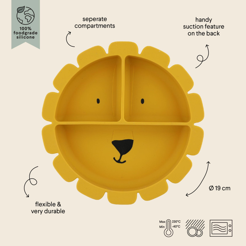 piatto svezzamento leone