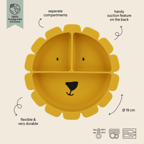 piatto svezzamento leone