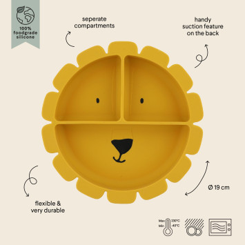 piatto svezzamento leone