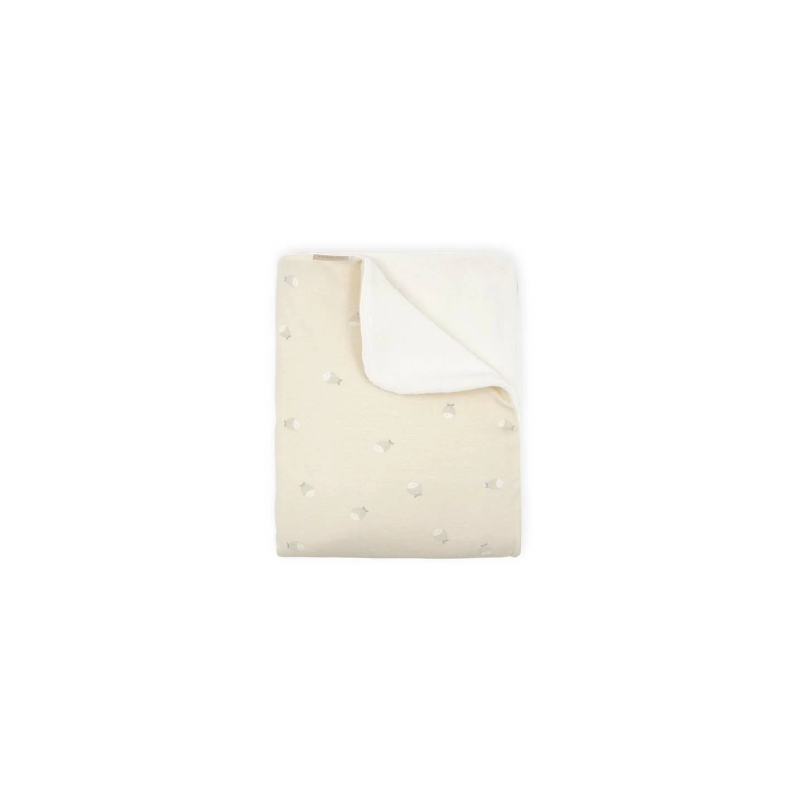 coperta jersey+ spugna peluche