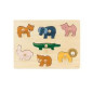puzzle animali legno