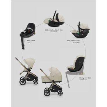 trio Snap con base e segg disk grow i size
