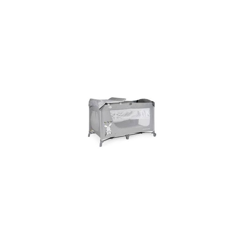Lettino camping Oxford grigio