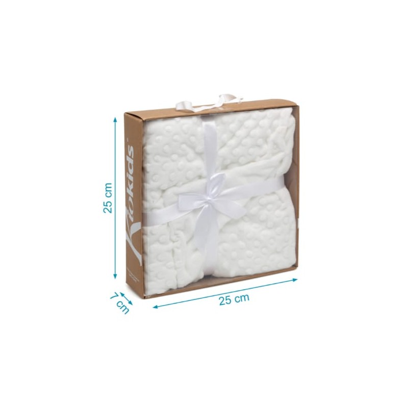 Copertina carr in microfibra bianco